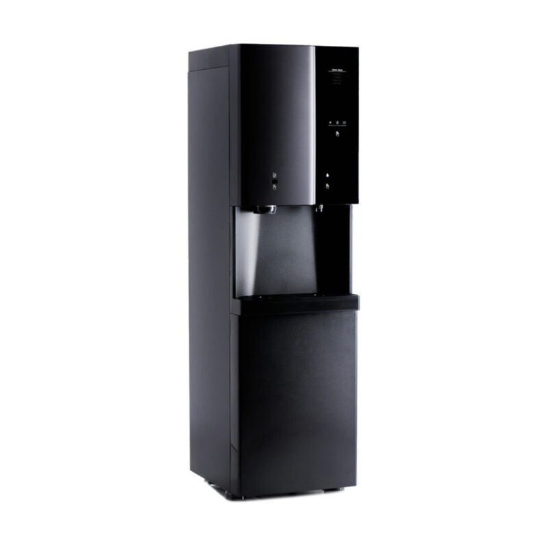 Ice and water machine, side view